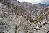 Ladakh - the valley of Rizong monastery